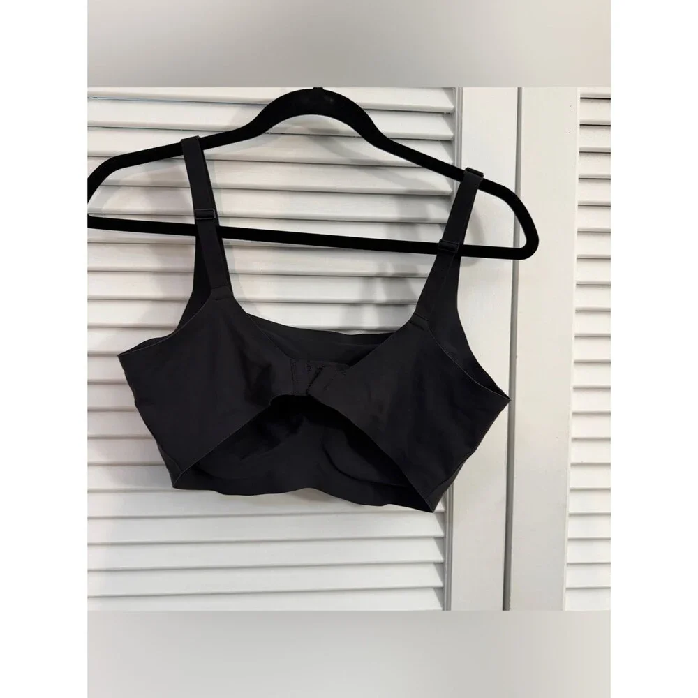 Skims Naked Scoop Bralette Black Size XL Kim Kardashian Loungewear